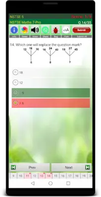 NSTSE 5 Exam android App screenshot 1