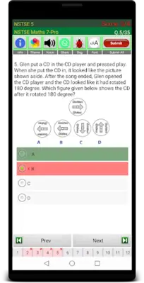 NSTSE 5 Exam android App screenshot 3