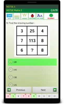 NSTSE 5 Exam android App screenshot 6