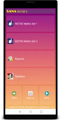 NSTSE 5 Exam android App screenshot 8